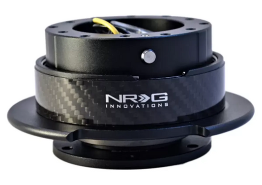 NRG Quick Release Gen 2.5 Black Body Carbon Fiber Ring