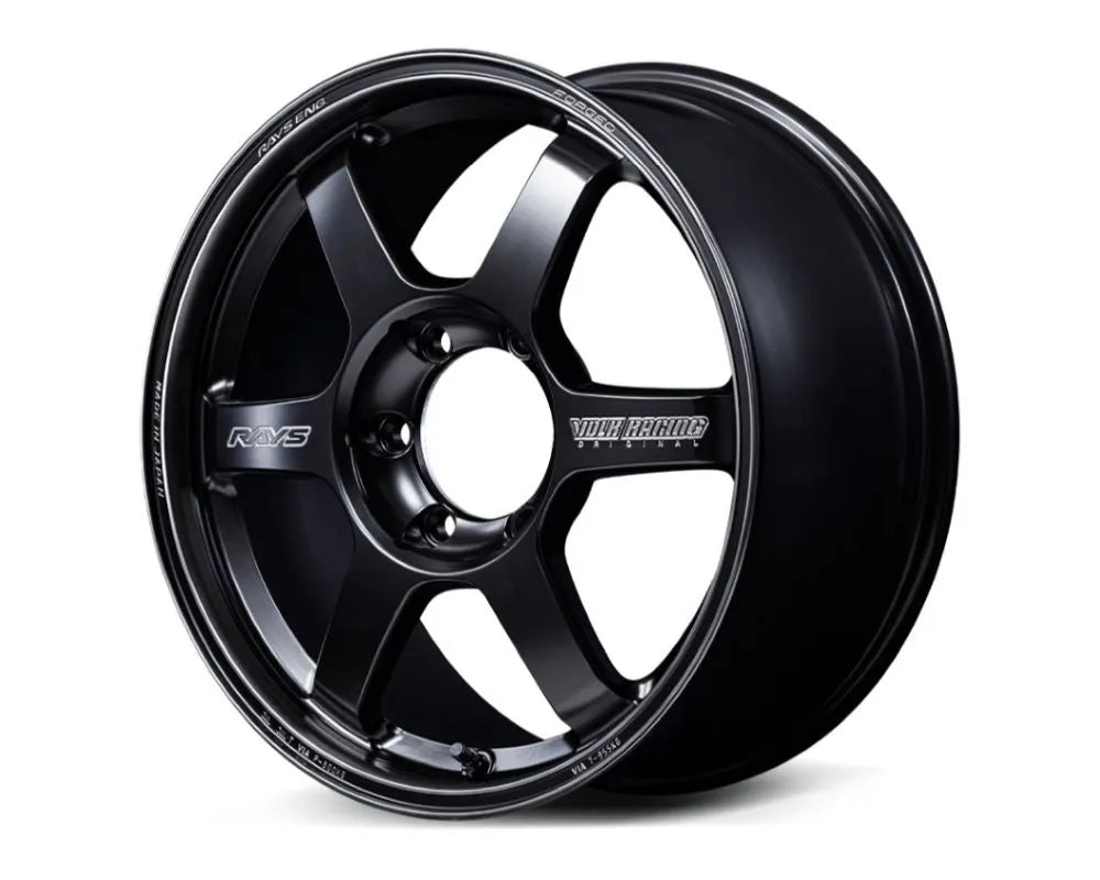 Volk Racing TE37 Large PCD Progressive Model II Wheel 18x8.5 6x139.7 Matte Translucent Black
