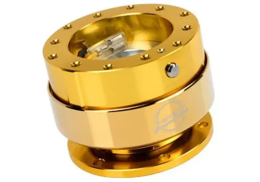NRG Quick Release - Gold Body-Chrome Gold Ring
