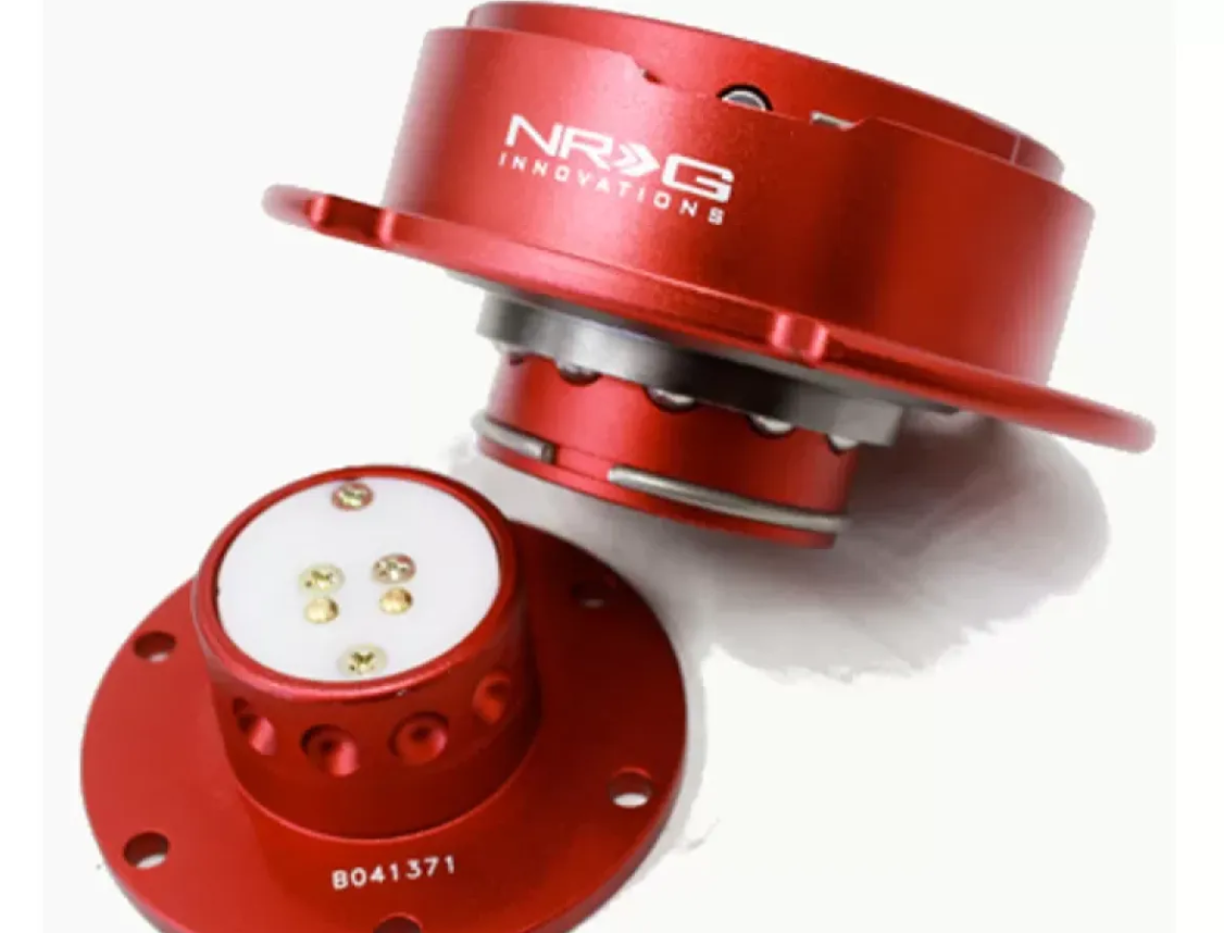 NRG Quick Release Gen 2.5 Red Body Red Ring