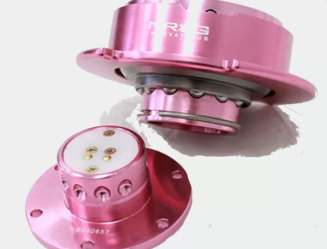 NRG Quick Release Gen 2.5 Pink Body Pink Ring