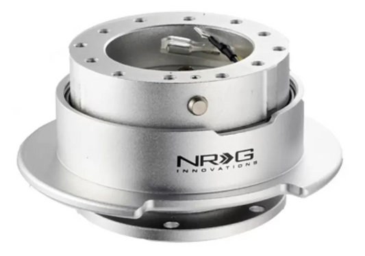 NRG Quick Release Gen 2.5 Silver Body Silver Ring
