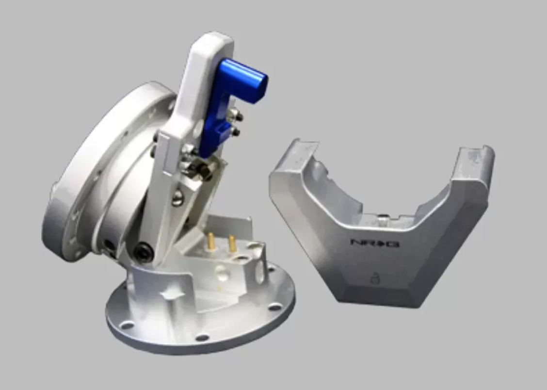 NRG Silver Steering Wheel Quick Tilt System with Lock Universal
