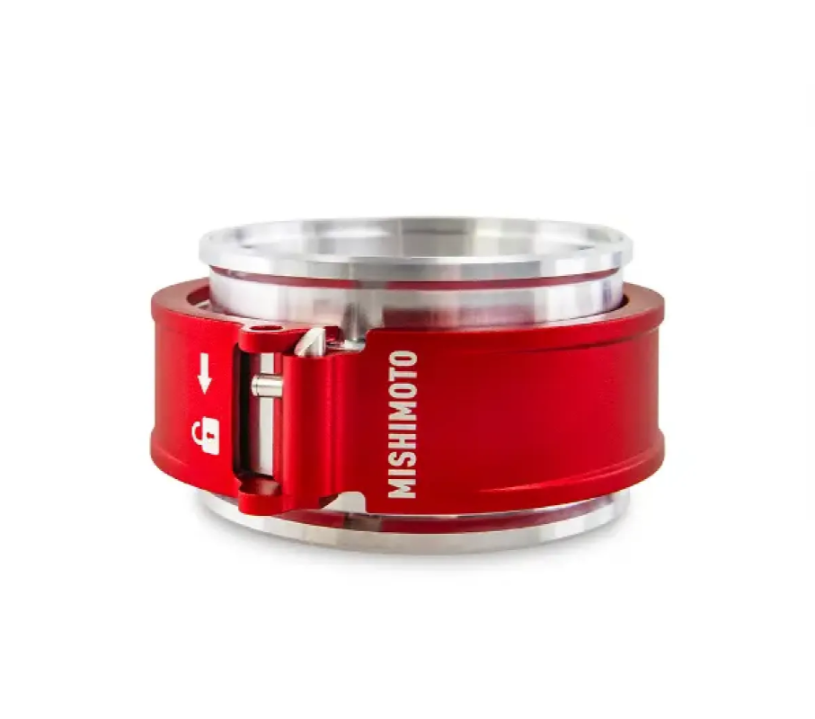 Mishimoto 3.0" Quick Release Clamp Assembly - Red