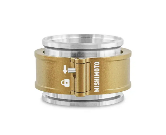 Mishimoto 2.5" Quick Release Clamp Assembly - Gold