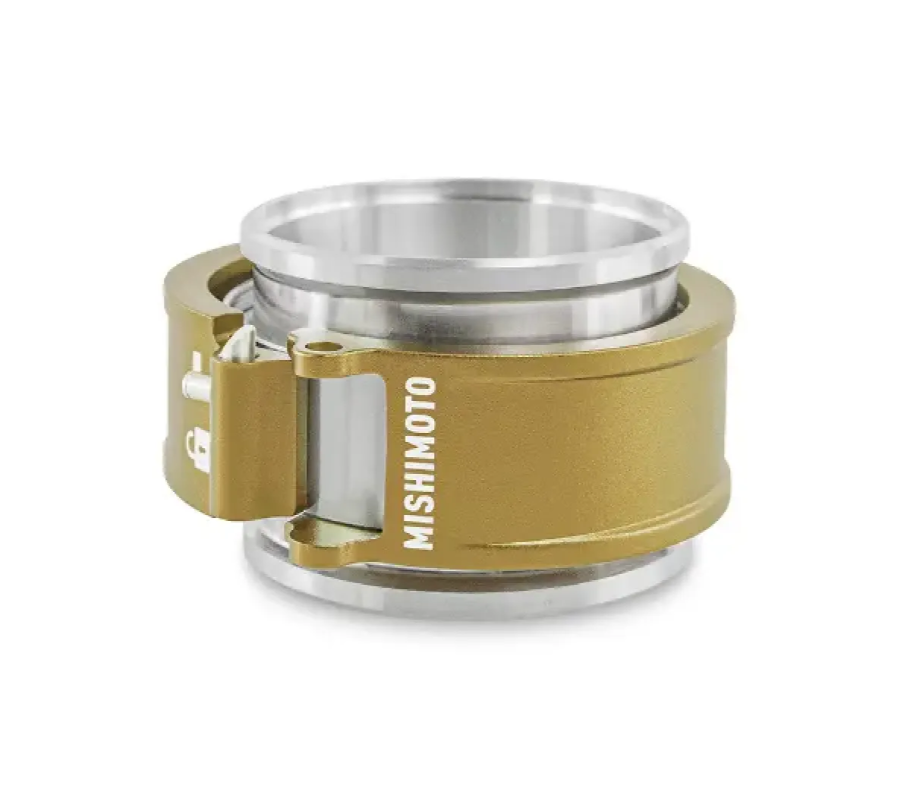 Mishimoto 2.5" Quick Release Clamp Assembly - Gold