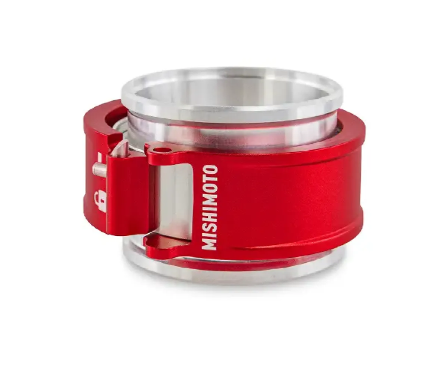 Mishimoto 2.5" Quick Release Clamp Assembly - Red