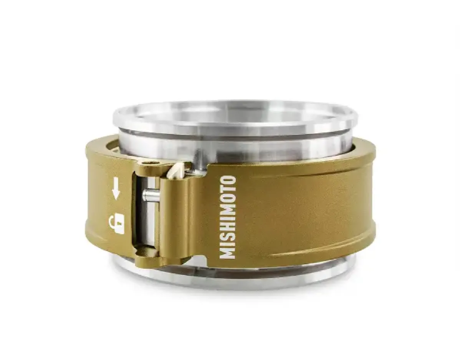 Mishimoto 3.0" Quick Release Clamp Assembly - Gold