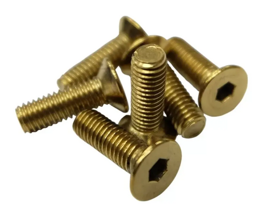 NRG Steering Wheel Screw Kit Upgrade Chrome Gold Conical