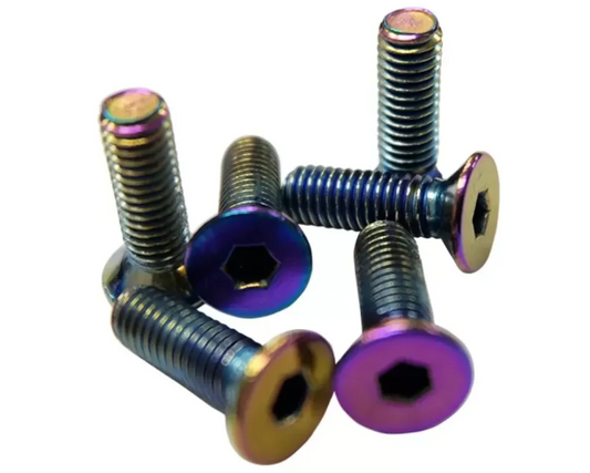 NRG Steering Wheel Screw Kit Upgrade Neochrome Conical
