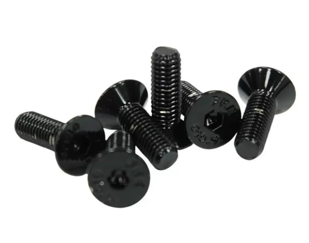 NRG Steering Wheel Screw Kit Upgrade Black Flat