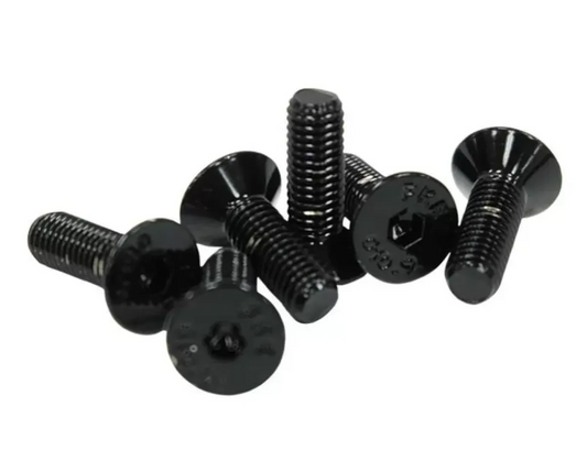 NRG Steering Wheel Screw Kit Upgrade Black Flat