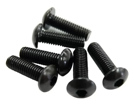 NRG Steering Wheel Screw Kit Upgrade Black Conical