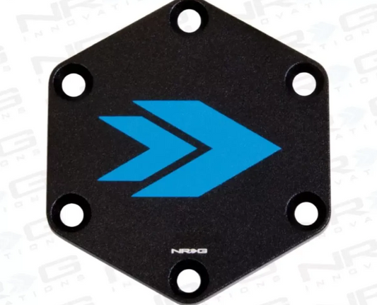 NRG Hexagonal Horn Delete Button Steering Wheel Cap NRG Logo