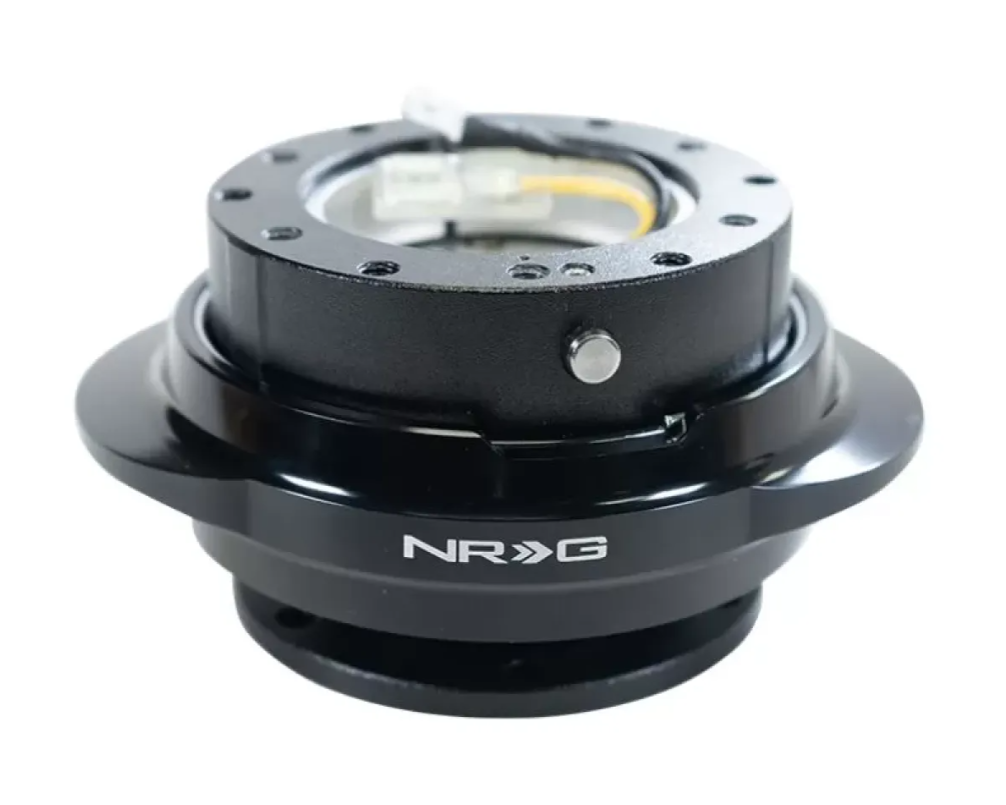 NRG Quick Release Gen 2.2 Kit Black Body Shinny Black Oval Ring