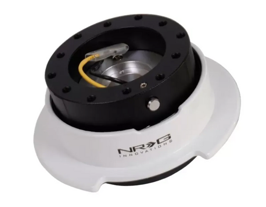 NRG Quick Release Gen 2.5 Kit Black Body White Ring