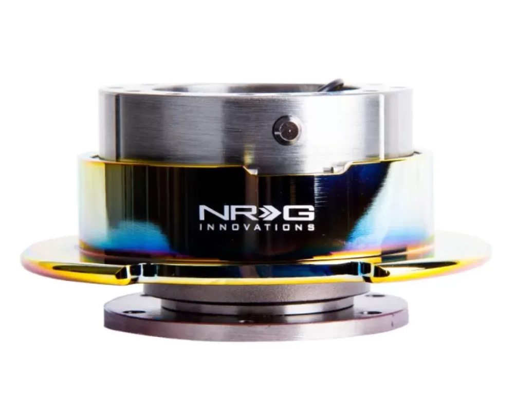 NRG Quick Release Gen 2.5 Gun Metal Body Neo Chrome Ring
