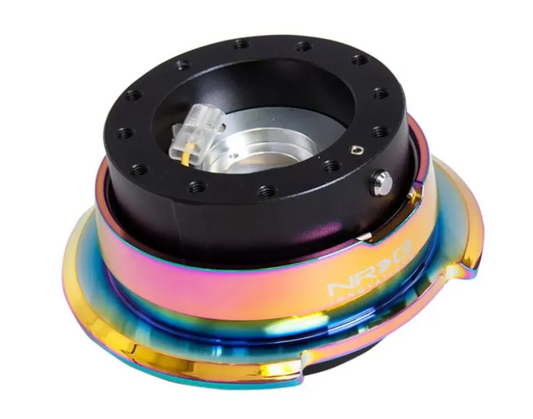 NRG Quick Release Gen 2.8 Black Body Neo Chrome Ring