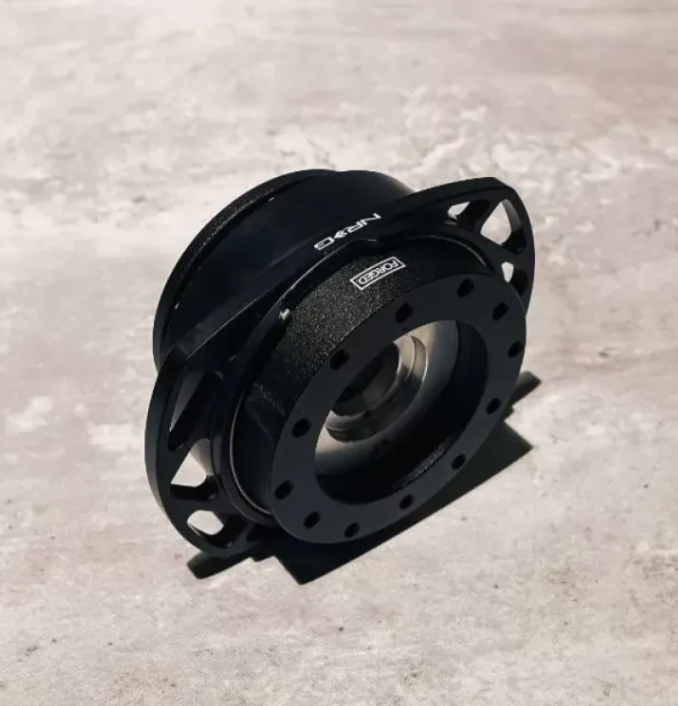 NRG Black Race Handle Quick Release