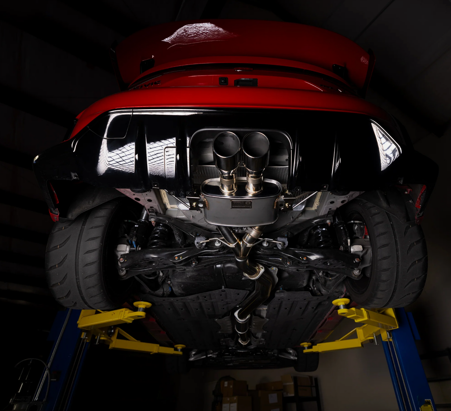 Hybrid Racing Formula Exhaust System for FL5 Civic Type R