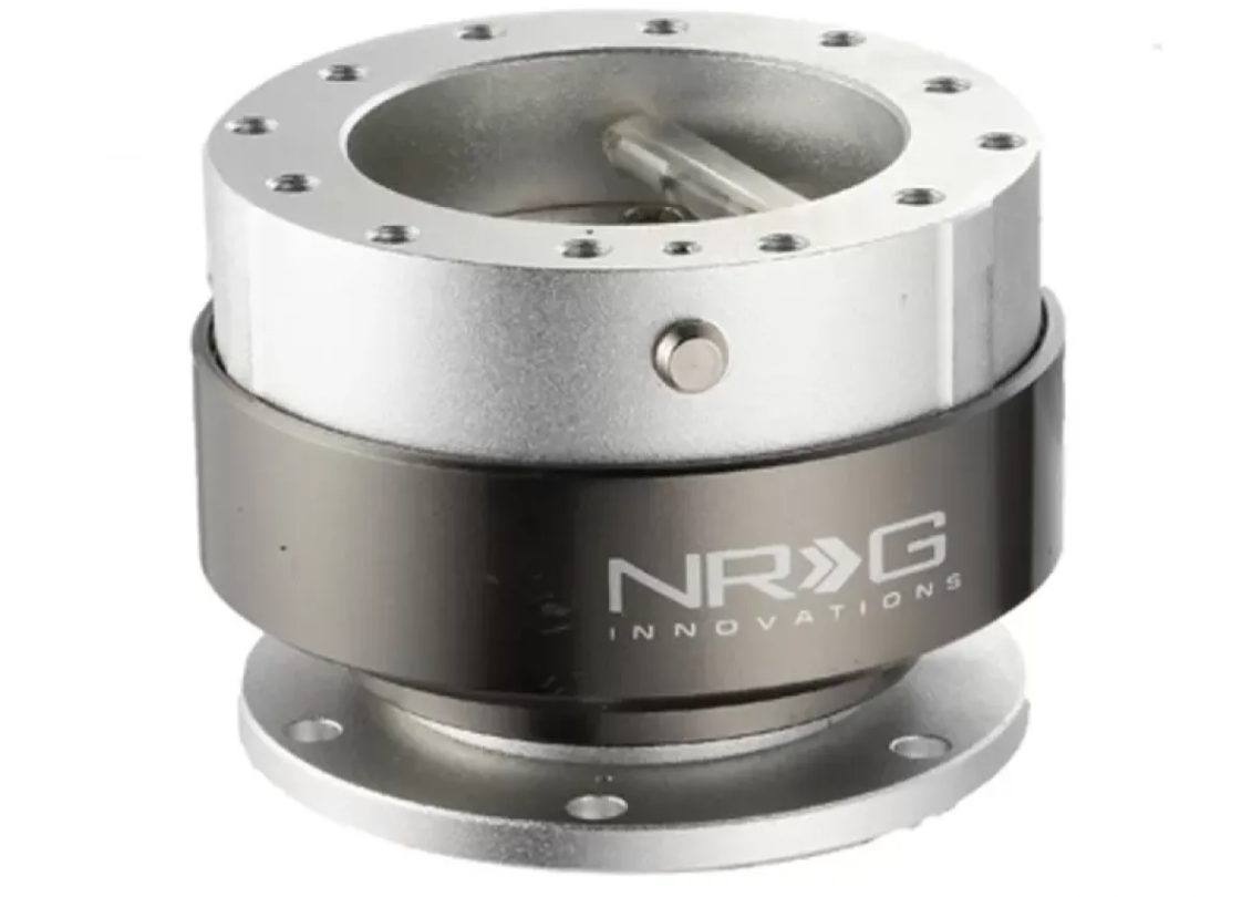 NRG Quick Release Gen 2.0 Silver Body Titanium Chrome Ring