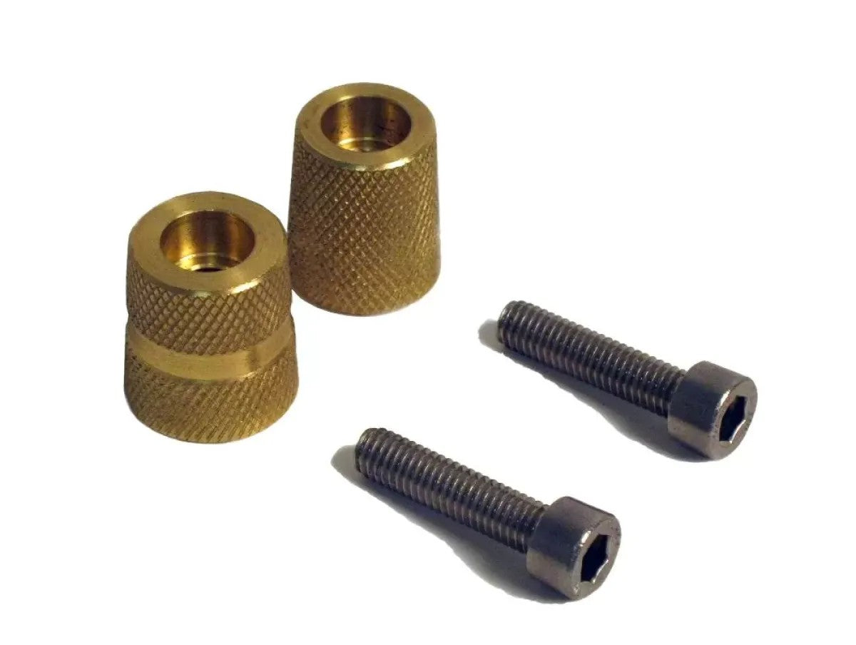 Braille Braille Battery Brass Terminal Set with Positive and Negative Posts and Hardware