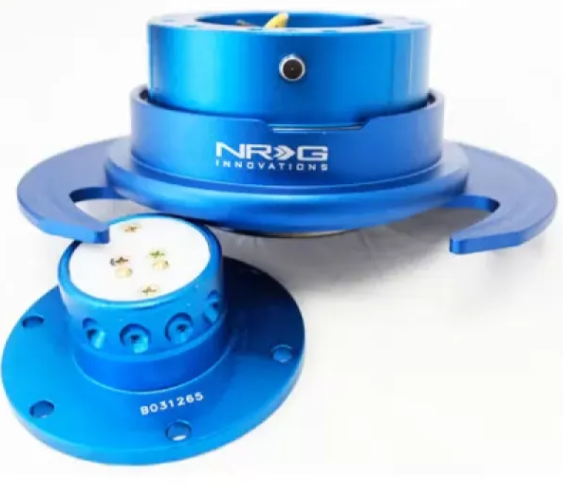 NRG Quick Release Gen 3.0 Blue Body Blue Ring with Handles