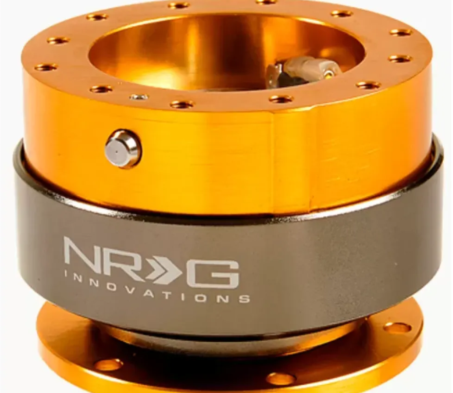 NRG Quick Release Gen 2.0 Rose Gold Body Titanium Chrome Ring