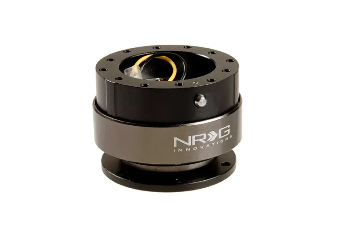 NRG Quick Release Gen 2.0 Black Body Titanium Chrome Ring