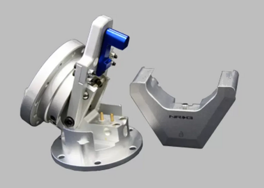 NRG Silver Steering Wheel Quick Tilt System with Lock Universal