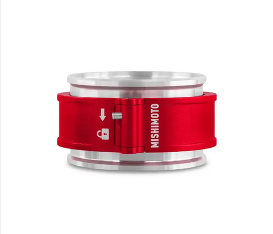 Mishimoto 3.0" Quick Release Clamp Assembly - Red