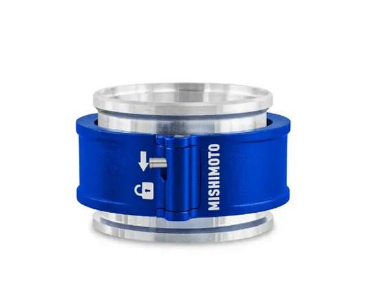 Mishimoto 2.5" Quick Release Clamp Assembly - Blue