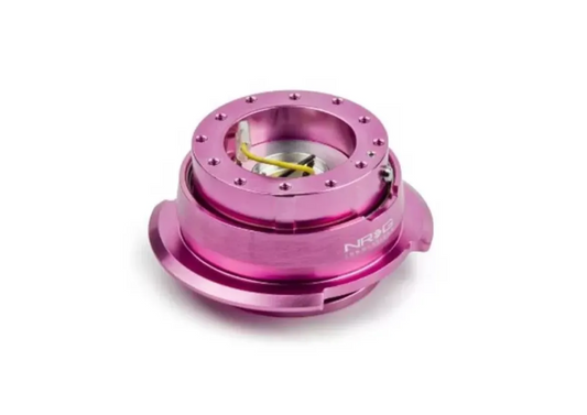 NRG Quick Release Gen 2.8 Pink Body Pink Ring