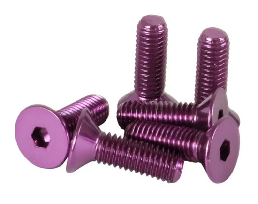 NRG Steering Wheel Screw Kit Upgrade Purple Conical