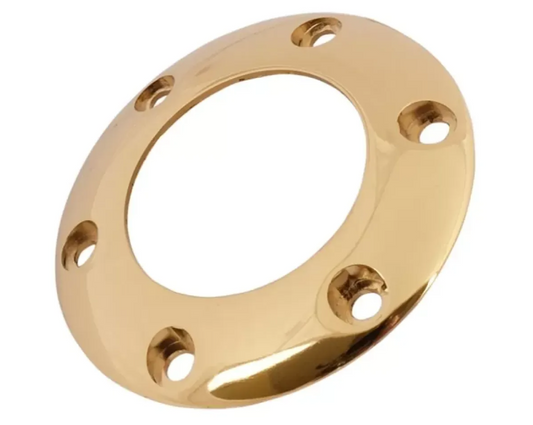NRG Steering Wheel Horn Button Ring Chrome Gold