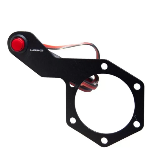 NRG Steering Single Switch Extended Kit Black