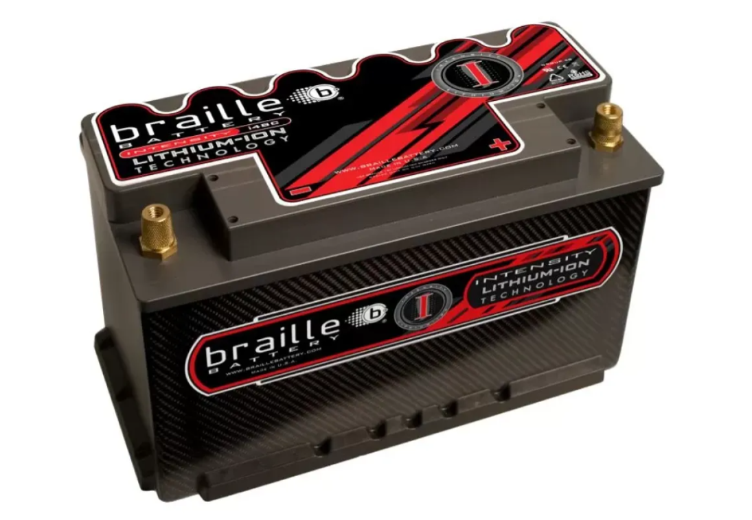 Braille i48CS Lithium Ion Starting Battery - 2520 Amp, Right Positive, 11 x 7 x 8 Inch