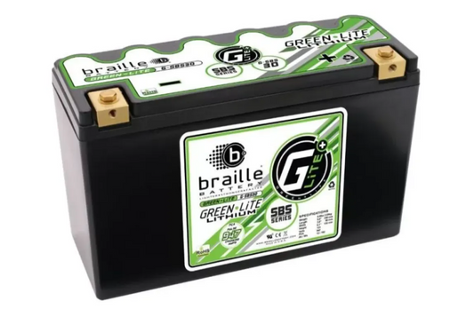Braille G-SBS30S Lithium 12 Volt Battery 20Ah 8.0 Lbs Right Terminal for Motorsports