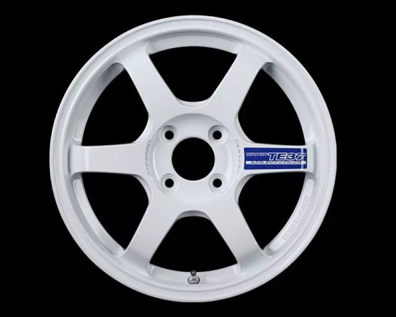 Volk Racing TE37 Gravel II Wheel 15x6 4x100 40mm Dash White