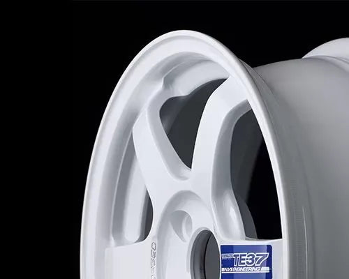 Volk Racing TE37 Gravel II Wheel 15x6 4x100 40mm Dash White