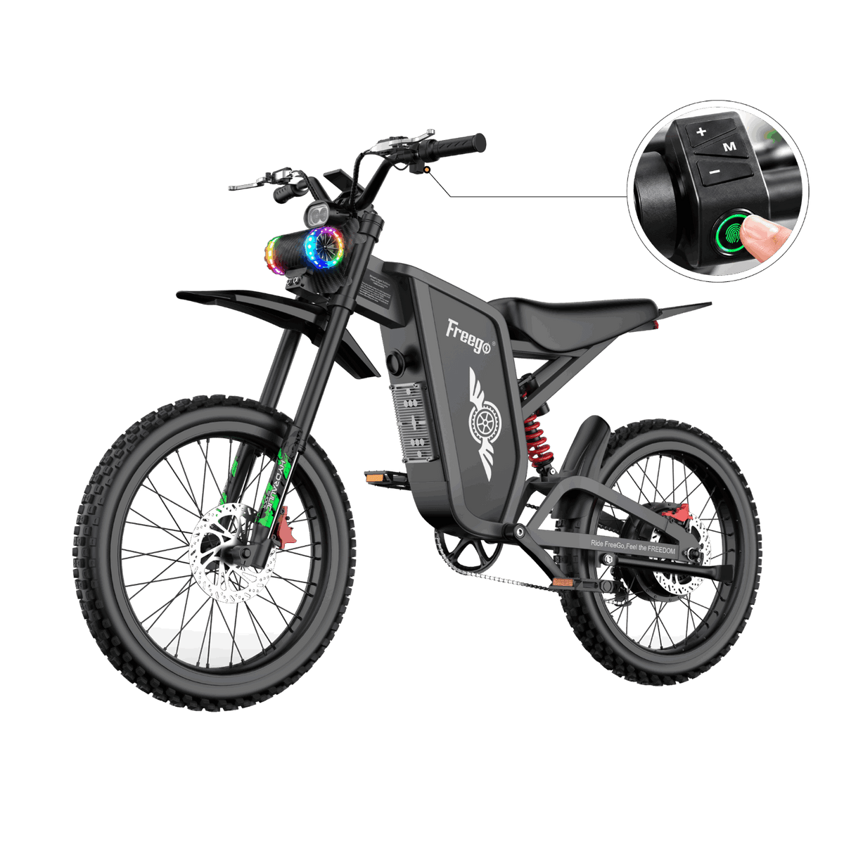Freego USA X2 Pro All-Terrain Dirt eBike